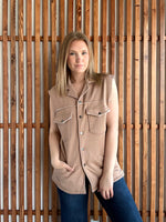 Hudson Utility Vest - Mauve