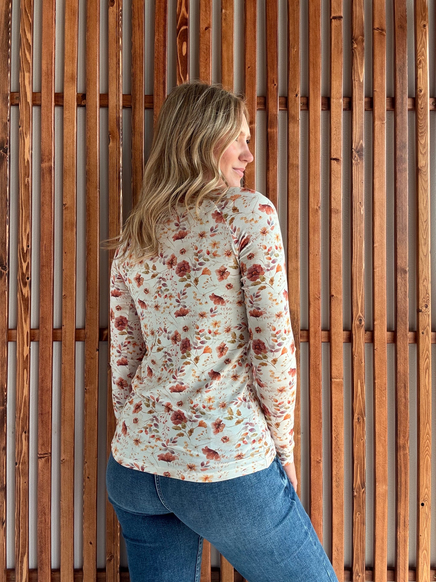 Harvest Charm Floral Long Sleeve