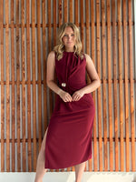 Seraphina Dress - Burgundy