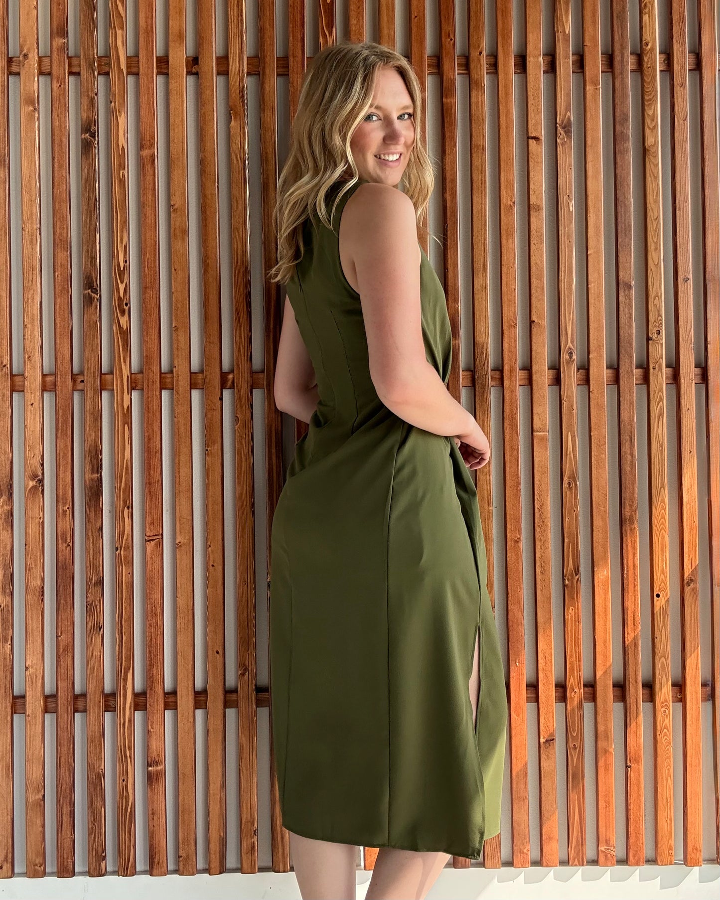 Seraphina Dress - Olive