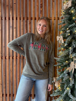 Plaid Merry Long Sleeve - Olive