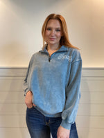 Iowa 3/4 Zip Sweatshirt