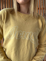Iowa Vintage Sweatshirt - Gold