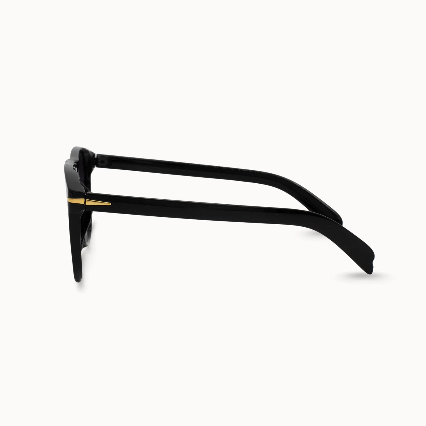 Jax - Square Sunglasses: Black