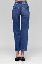 Iris TC HR Crop Boot Wide Waistband Risen Jeans