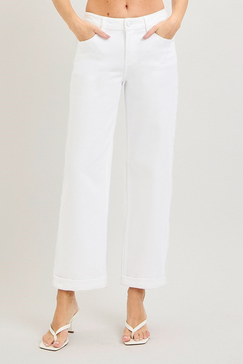 Nora MR Ankle Barrel Relaxed Risen Jeans