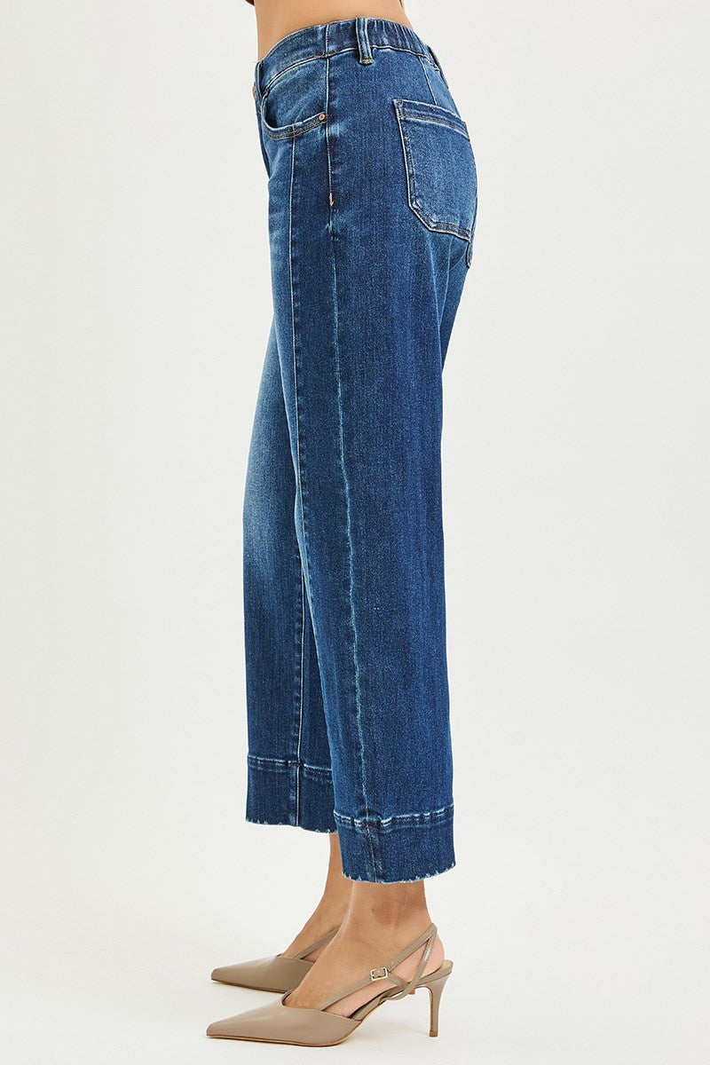 Willa Slouchy Cropped Barrel Risen Jeans