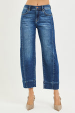 Willa Slouchy Cropped Barrel Risen Jeans
