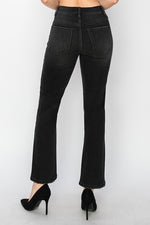 Jennifer HR Crop Straight Risen Jeans