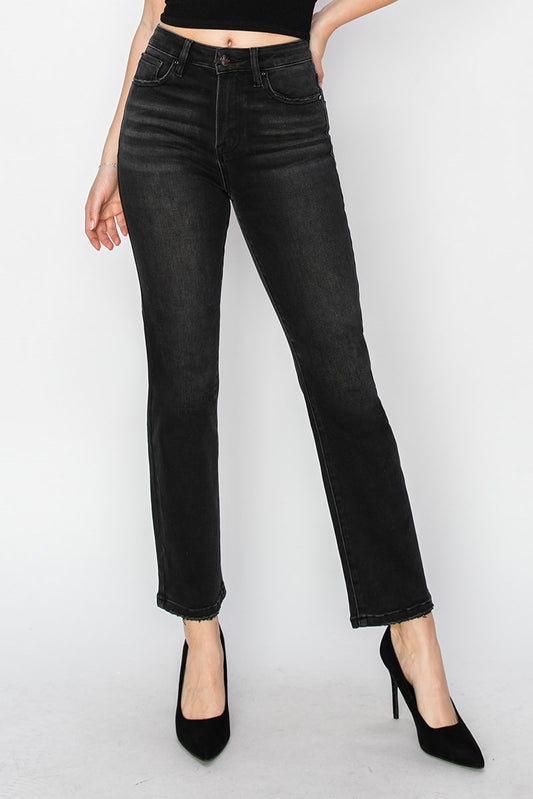 Jennifer HR Crop Straight Risen Jeans