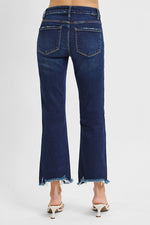 Arianna HR Crop Straight Slim Risen Jeans