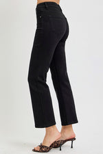 Grace TC HR Crop Straight Risen Jeans