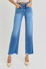 Parker TC HR Ankle Straight Risen Jeans - Medium