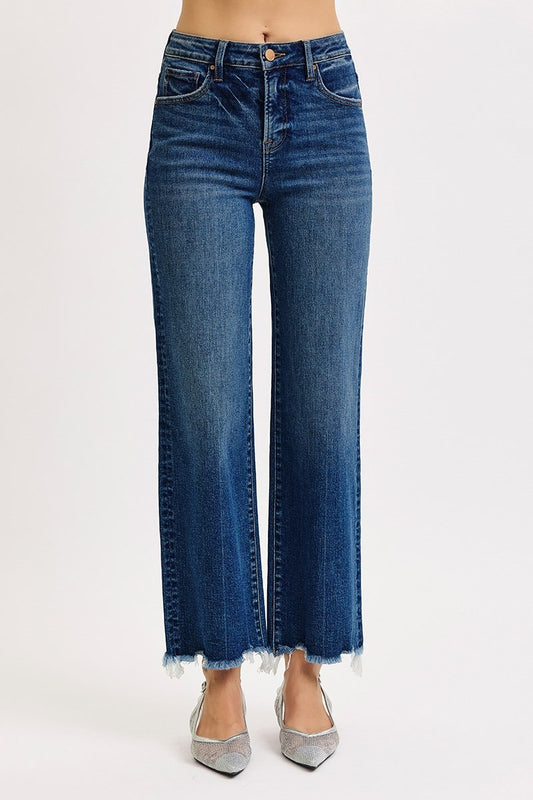 Parker TC HR Ankle Straight Risen Jeans