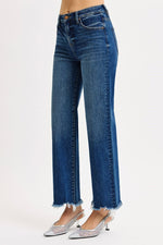 Parker TC HR Ankle Straight Risen Jeans