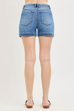 Avery HR Cuffed Hem Risen Shorts
