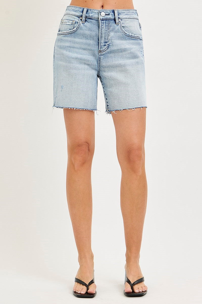 Rachel Relaxed Slouch Risen Shorts