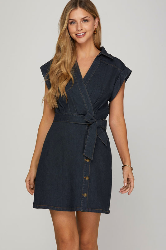 Delilah Denim Mini Dress