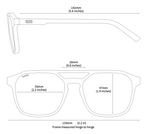 Hunter - Polarized Rectangular Sunglasses: Black / Triple Black Lens