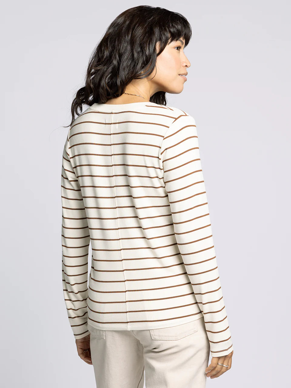 Lauren Top - Off White Bronze