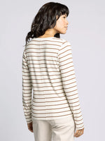 Lauren Top - Off White Bronze