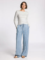 Natalia Pants - Daisy Stripe
