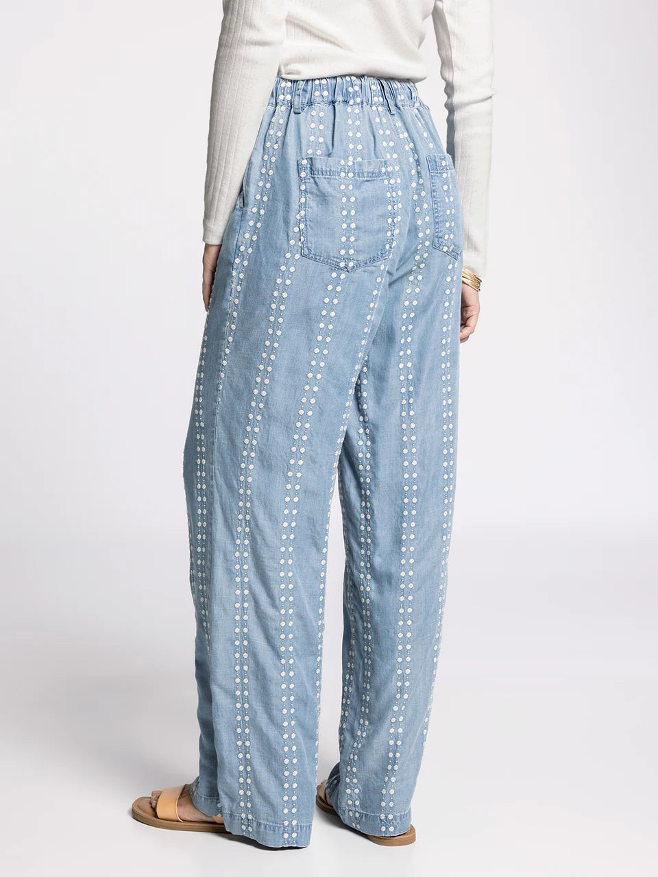 Natalia Pants - Daisy Stripe