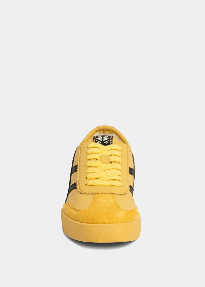 Polly Sneakers - Yellow & Black