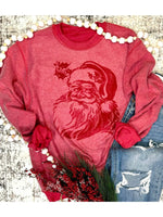 Santa Inside Out Christmas Sweatshirt