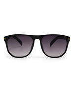 Jax - Square Sunglasses: Black