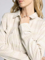 Cassian Shirt - Cream Multi Plaid