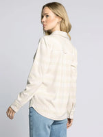 Cassian Shirt - Cream Multi Plaid