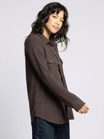 Cassian Shirt - Coffee Bean