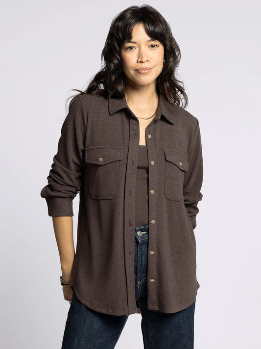 Cassian Shirt - Coffee Bean