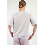 Modal Scuba Luxe Top - Mocha Cream