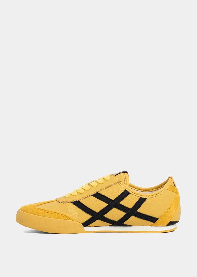 Polly Sneakers - Yellow & Black
