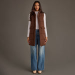 Dk. Brown Long Vest