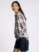 Daphne Shirt - Vintage Indigo Plaid