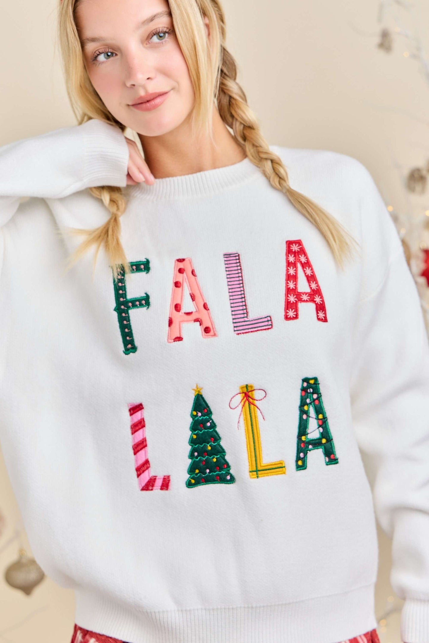 Fala Lala Festive Christmas Sweater