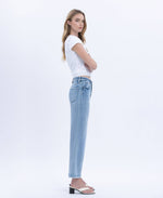 Enhance Super HR Ankle Slim Wide Vervet Jeans