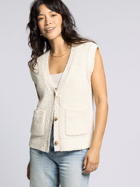Emma Cardigan - Antique White