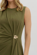 Seraphina Dress - Olive