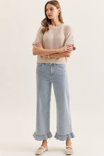 Oatmeal Lightweight Sweater