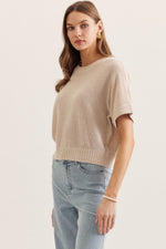 Oatmeal Lightweight Sweater