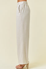 Buttery Soft Pintuck Elastic Waist Pants