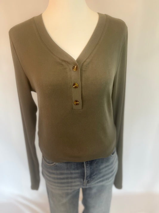 Frankie Top - Black Olive