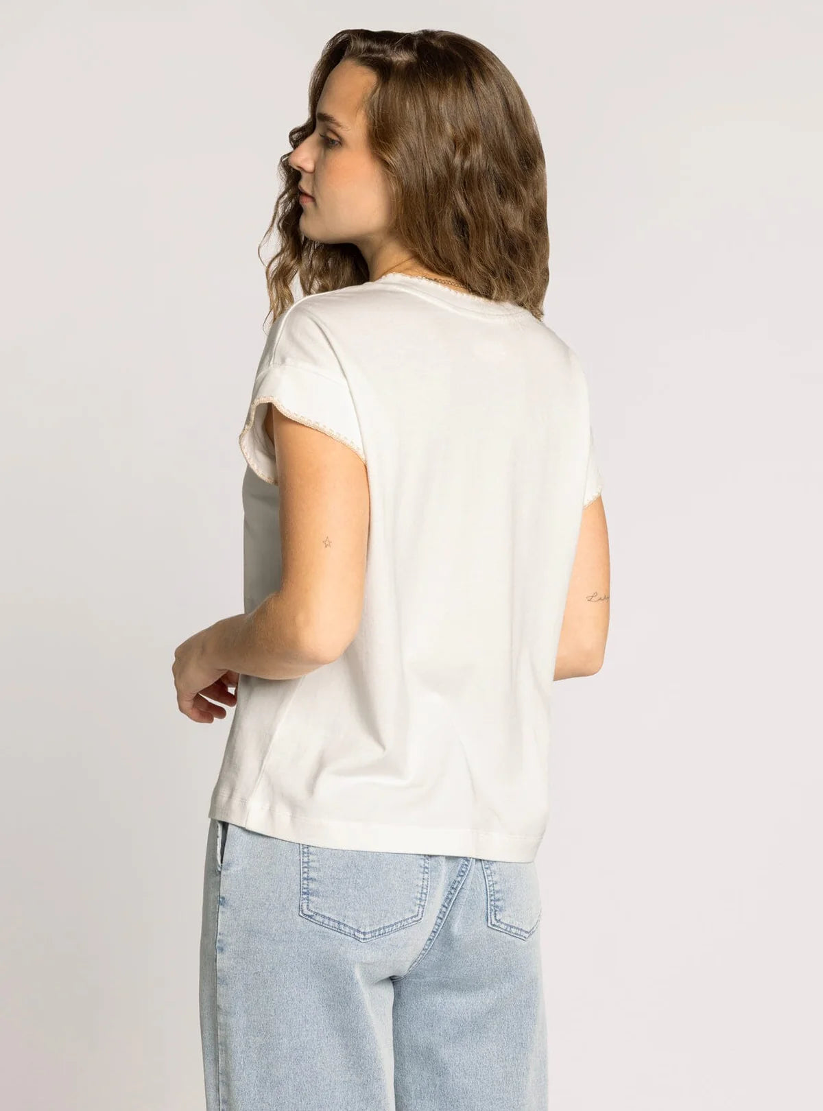 Indra Top - Ivory Cream
