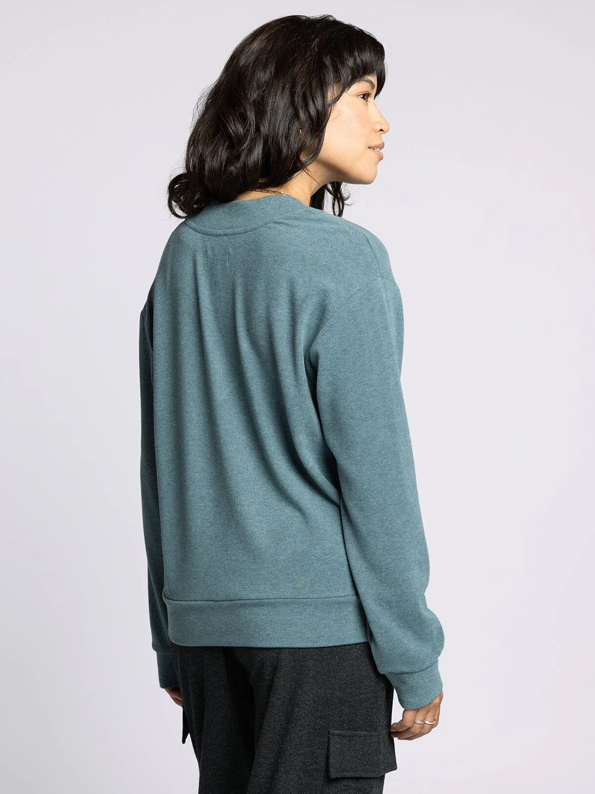 Manal Top - Spruce Heather