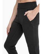 Jacquard Ribbed Tapered Pant