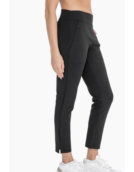 Jacquard Ribbed Tapered Pant